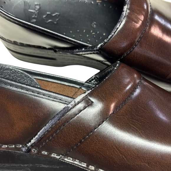 Dansko Professional Womens Leather Clogs Chocolate Brown  Nursing size 40 US 9.5 - Picture 5 of 8